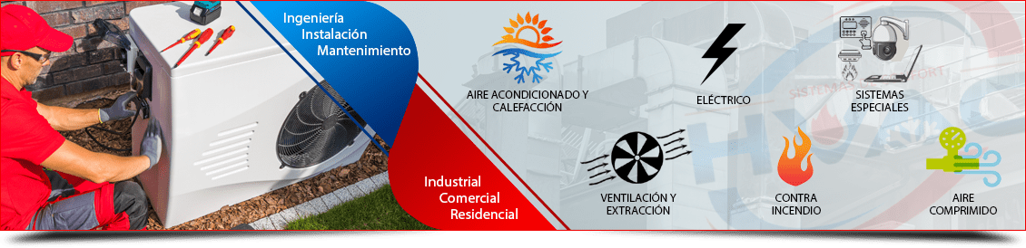 Servicios de aire acondicionado, ventilación y extracción en Monterrey